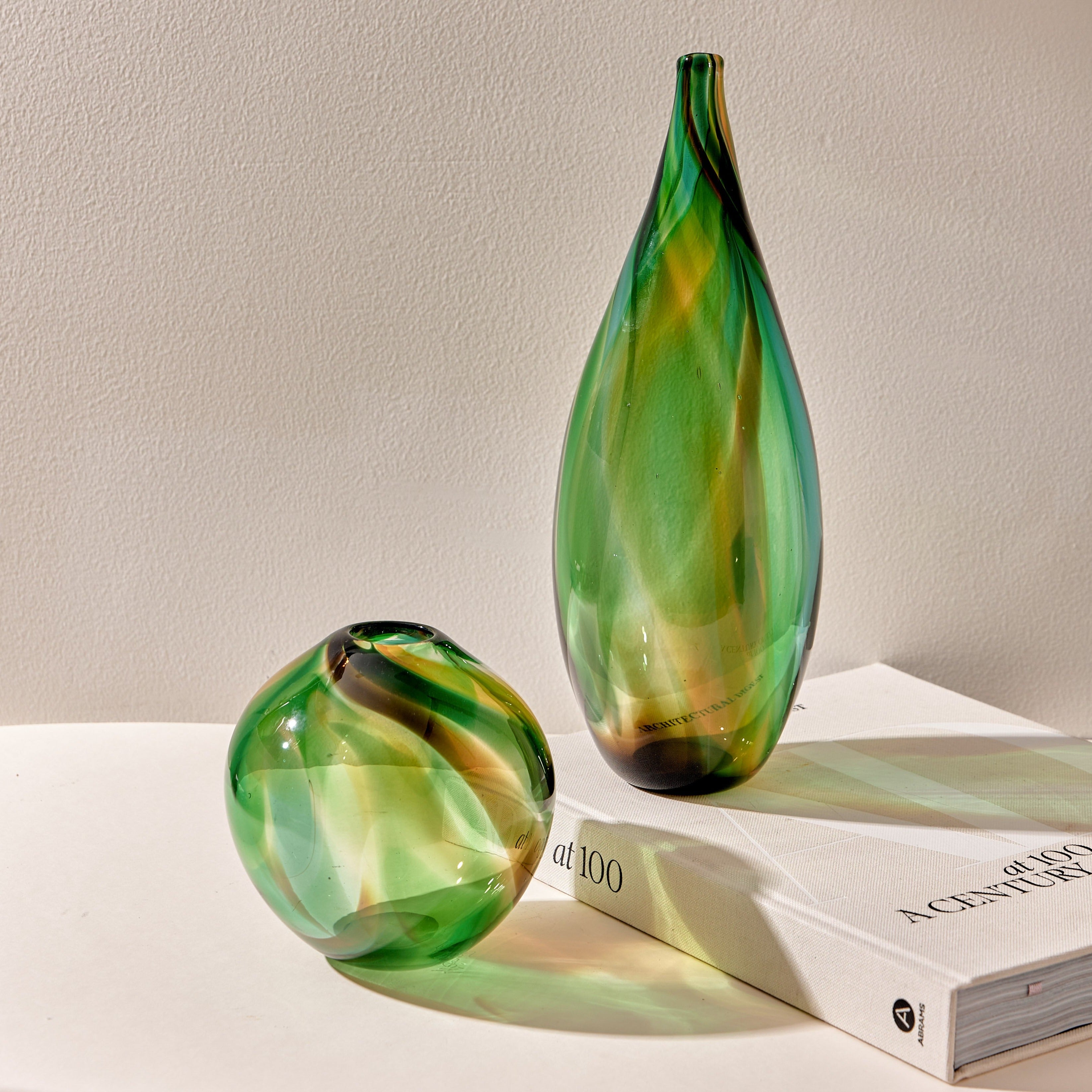 FAVIAN Hand-blown Glass Vase - Medium