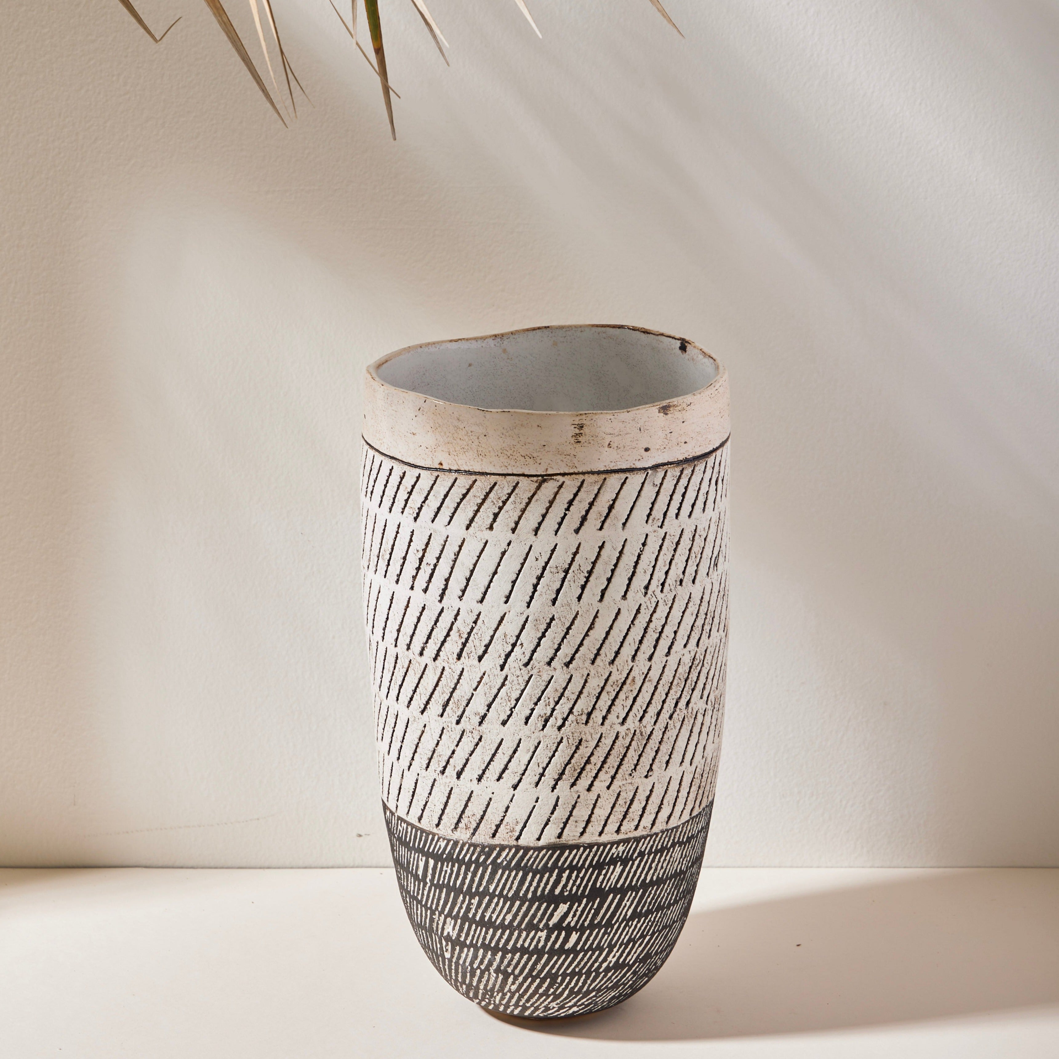 ALTA Tall Ceramic Vase by Shelley Maisel