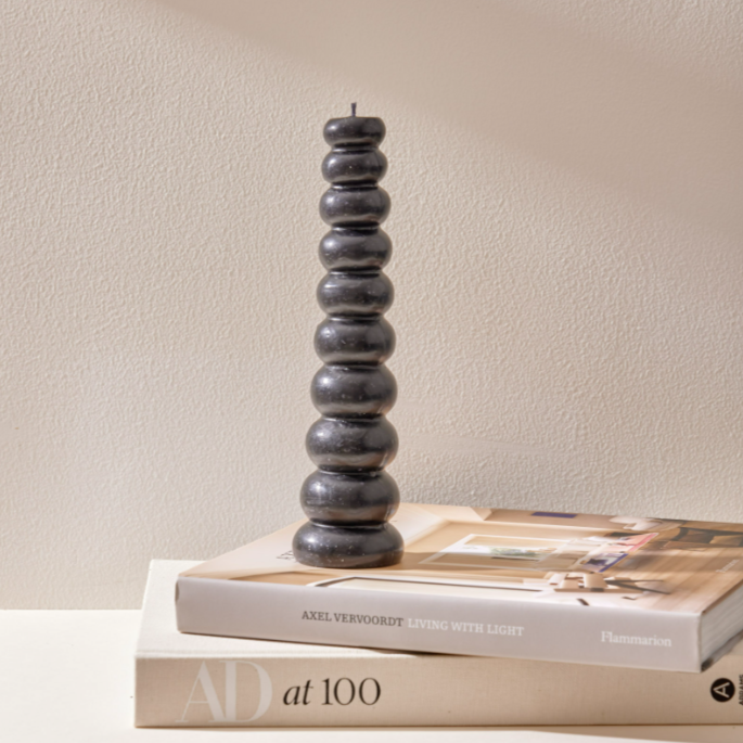 BUBBLE Pillar Sculptural Candle